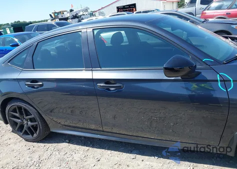 2025 Honda Civic Sport из США, поврежденный, VIN 2HGFE2F50SH573300